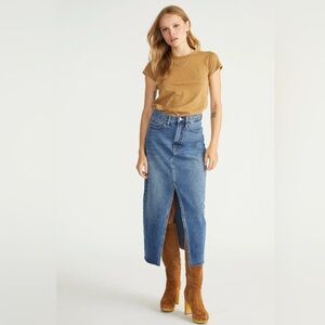 DRIFTWOOD Blue Denim Skirt